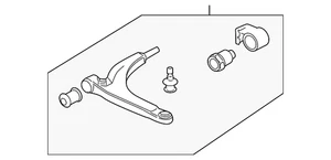Genuine GM Suspension Control Arm 10379342 - Picture 1 of 2