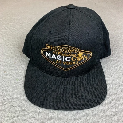 MagicCon Hat Las Vegas 2023 Magic The Gathering Black Snapback - Image 1 of 4