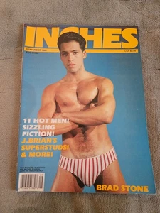 INCHES September 1988 Gay BRAD STONE Brian Adams JEREMY SCOTT Sparky O'Toole - Picture 1 of 1