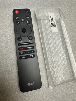 NEW - 2025 LG Magic Remote w/ AI Dedicated Button - AKB76046602 - MR25GA - Black - Image 1 of 3