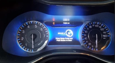 Cuadro medidor velocímetro 200 OE 2015-2015 74 k millas Chrysler Foto 1 de 4