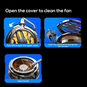 Radiatore Clip Magnetica per iPhone per Android Soluzione di Raffreddamento Migl - Zdjęcie 1 z 12