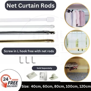 Ausziehbare Teleskop Schwerlast Leichtgewicht Netz Segelstange Gardinenschiene Stange  - Bild 1 von 8