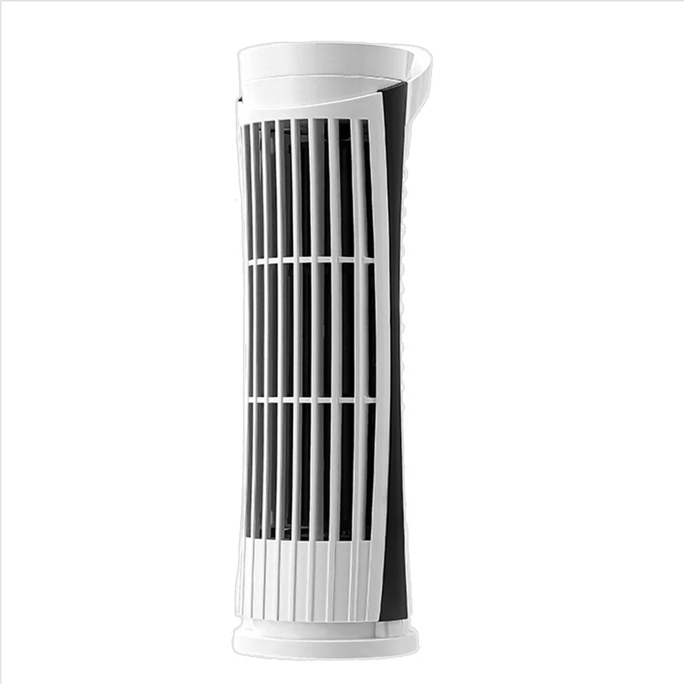 Small Tower Fan Adjustable Cooling Fan 10 Inch Quiet Floor Fan With 2 Speeds - Image 1 of 4