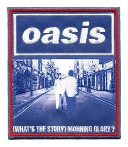 Oasis - Official - Live '25 - (What's The Story) Morning Glory - Blue Tone Patch - Picture 1 of 2