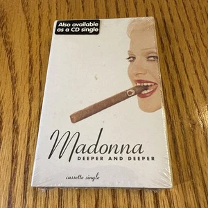 MADONNA SEALED DEEP AND DEEP CASSETTE SINGLE TAPE US 1992 Erotica SEALED - Bild 1 von 5