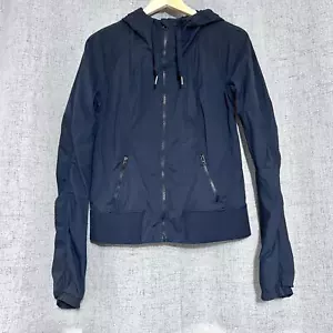 Lululemon Street To Studio Jacket Women 6* Black Swift DWR Lined Hooded - Picture 1 of 7