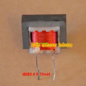 Φ0.8 0.75mH Wooofer Cruzado Inductor Inductor Cruce Bobina de Cobre Libre de Oxígeno Parte de Audio para el Hogar - Imagen 1 de 5
