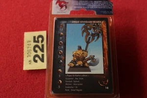 Figura de metal estándar Rackham Confrontation Dwarf nueva en caja nueva sellada fuera de imprenta enanos - Imagen 1 de 5