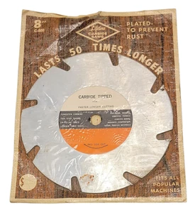 Vintage Lifetime Hartmetallsägen 8" 8 Zähne hartmetallbestückte Sägeblätter C-800 - Bild 1 von 3