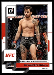 2023 Donruss UFC Press Proof Silver #106 Alexandre Pantoja - Flyweight