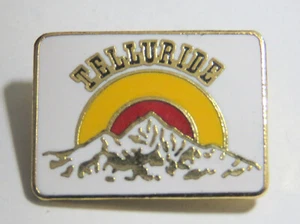Telluride Colorado Ski Resort Mtn Range Ski Pin - Picture 1 of 4