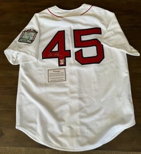 Pedro Martinez Signed M&N 99 Bos Red Sox Coop. Coll. Jersey NWT ASG Patch & COAs - Picture 1 of 14