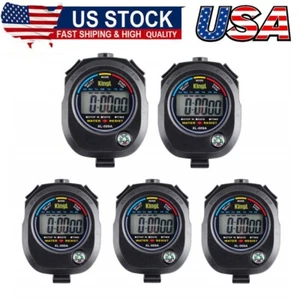 Digital Stopwatch Timer - Interval Timer with Large Display - Picture 1 of 7
