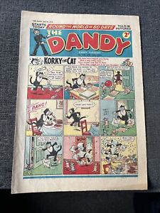 Dandy Comic - Nr. 909 - 25. April 1959 - 1. Weltrunde in 80 Tagen