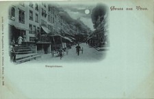 PC SWITZERLAND, THUN, MAIN ROAD, Vintage Postcard (b29553)