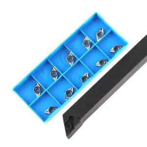 SDJCR 1212H07 12mm CNC Lathe External Turning Tool Holder + 10pcs DCGT21.51 - Picture 1 of 2