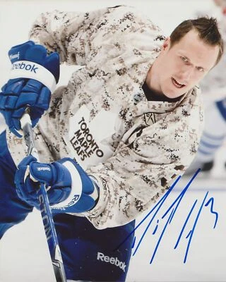 DION PHANEUF SIGNED TORONTO MAPLE LEAFS 8X10 PHOTO 2 - Image 1 of 4
