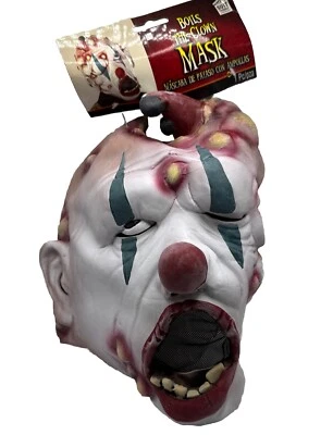 NEW Boils The Clown Mask Halloween Mask Cosplay Scary Evil Clown Halloween - Image 1 of 4