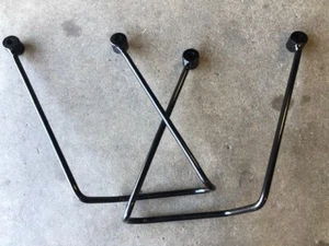 Universal Saddle Bag Brackets Motorcyle Cruiser Harley HD - Foto 1 di 4
