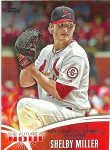  2014 TOPPS BASEBALL - THE FUTURE IS NOW - SHELBY MILLER - FN1 - CARDINALS - Bild 1 von 1