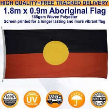 Aboriginal Flag 1.8m x 0.9m *Extra Heavy-Duty *Australia *High-Quality *Outdoor