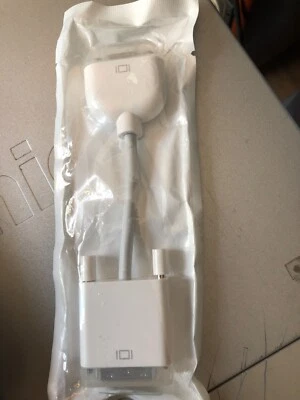Apple DVI MALE to VGA FEMALE Video Monitor Adapter Cable 607-1158 new - Image 1 of 3