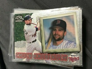  1998 Pacific Invincible Silver #46 Chuck Knoblauch TWINS!