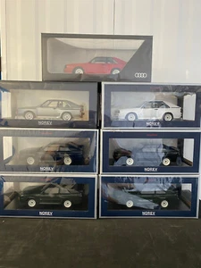Audi Sport Quattro 1985 Juego de 7 completo incluye EXCLUSIVE WEB Norev Nuevo 1:18 - Imagen 1 de 1