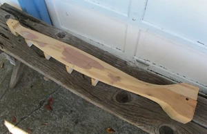3ft. AIRPLANE PROPELLER BLADE WOOD MASTER PATTERN Prototype Forming Jig - Picture 1 of 12