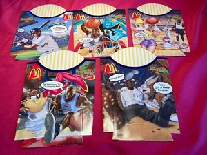 Vintage 1996 McDonalds Space Jam French Fry Box (U Pick) Michael Jordan Looney T - Picture 1 of 11