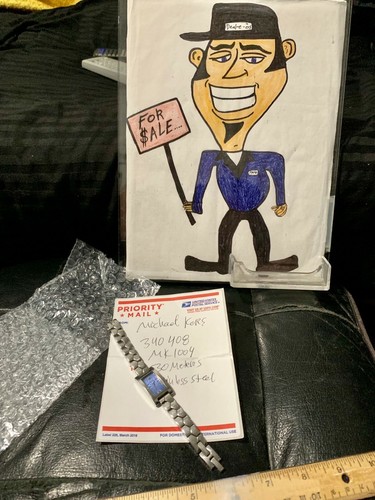 OROLOGIO MICHAEL KORS S.STEEL 30 metri ESTATE BLOW OUT VENDITA VAI A LEGGERE L'ADD'