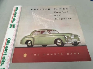 1951 ? HUMBER HAWK  Original   Sales Brochure - Picture 1 of 6