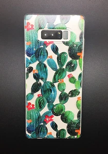 Crystals Case - Cactus Series Soft Slim Protective Cover for Samsung Note 8 - Picture 1 of 2