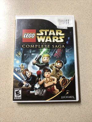 Lego Star Wars The Complete Saga Wii Complete with Manual 2008 6 Episodes - Image 1 of 4