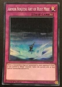 Armadura Ninjitsu Art of Rust Mist | SHVA-EN030 | Súper Raro | 1ª Edición | YuGiOh - Imagen 1 de 3