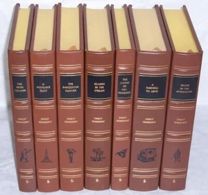 easton Presse ERNEST HEMINGWAY WORKS 7 Bände Abschied Kilimanjaro Inseln Strom - Bild 1 von 2