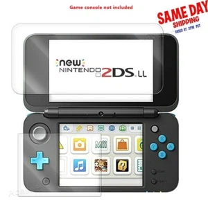 For New Nintendo 2DS XL Fully Covered Tempered Glass Screen Protector Shield USA - Picture 1 of 3
