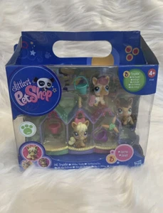Authentic LPS Littlest Pet Shop Lot 1879 1880 1881 Petriplets Horse Triplets NIB - Picture 1 of 7