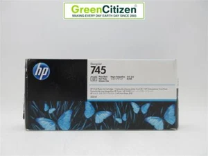 HP DesignJet 745 Photo Black Ink Cartridge Genuine SEALED NEW Exp. Sep 2020 - Picture 1 of 4