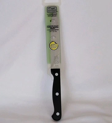 Chicago Cutlery Essentials 4.75 英寸锯齿实用厨房刀不锈钢 — 第 1/4 张图片