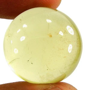 Piedra de envoltura de alambre de cabujón de piedras preciosas sueltas de cuarzo limón natural 41,80 quilates - 26878 - Imagen 1 de 2