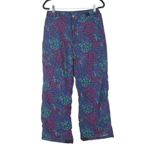 Columbia Omnishield Floral Insulated Ski Snow Snowboard Pants Size Large - Picture 1 of 5
