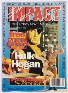 IMPACT MARCH 1994 *NO POSTER* HULK HOGAN CYBORG 3 SURF NINJAS BRANDON LEE GOOD - Bild 1 von 6