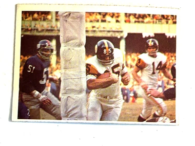 1966 PHILADELPHIA GUM #156 PITTSBURGH STEELERS vs NEW YORK GIANTS - Image 1 of 4