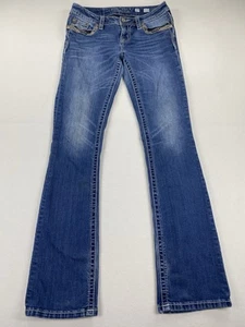 Miss Me Jeans MP7729SB Mid-Rise Slim Boot Jeans Gr. 27 Y2K Pocket Flap - Bild 1 von 13