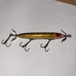 Vtg Hedden Torpedo Fishing Lure, Just Over 4-Inches With Two Dowagiac Spinners - Picture 1 of 6
