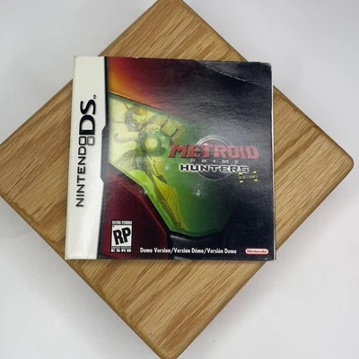 Metroid Prime: Hunters First Hunt Nintendo DS, 2004 - DEMO SLEEVE & MANUAL ONLY! - Image 1 of 4