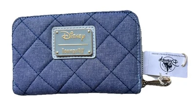 Disney Loungefly Winnie The Poo Cartera con Cremallera Tiger Eeyore Piglet Denim Nueva con Etiquetas Foto 1 de 4
