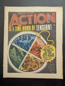 Action Comic 2nd October 1976, IPC Magazines, Pre-Ban - Picture 1 of 4